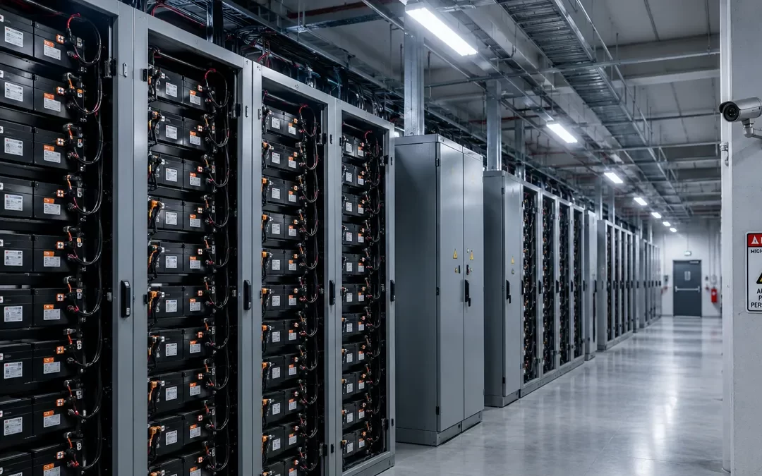 Lithium Ion Battery Room with IR camera monitoring for early first detection system 2